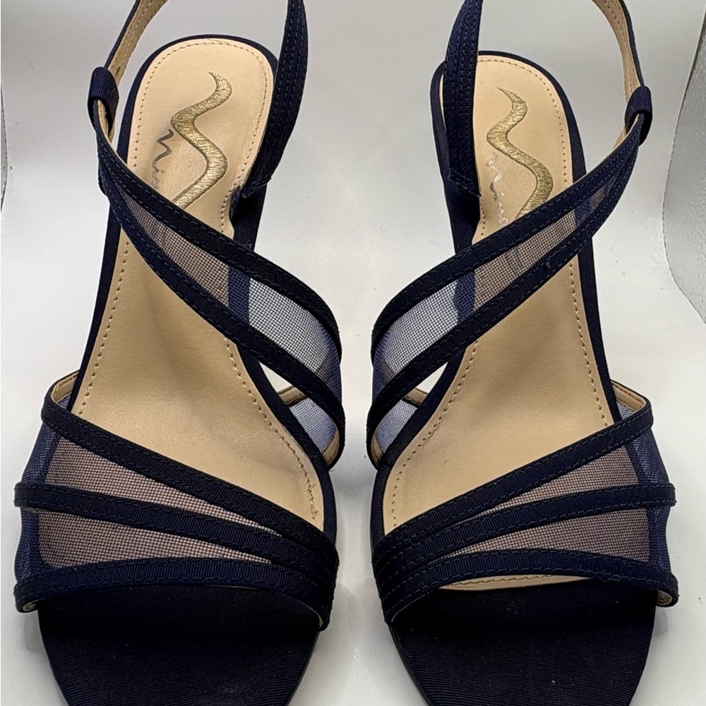 EUC Nina Strappy Asymmetric Heels